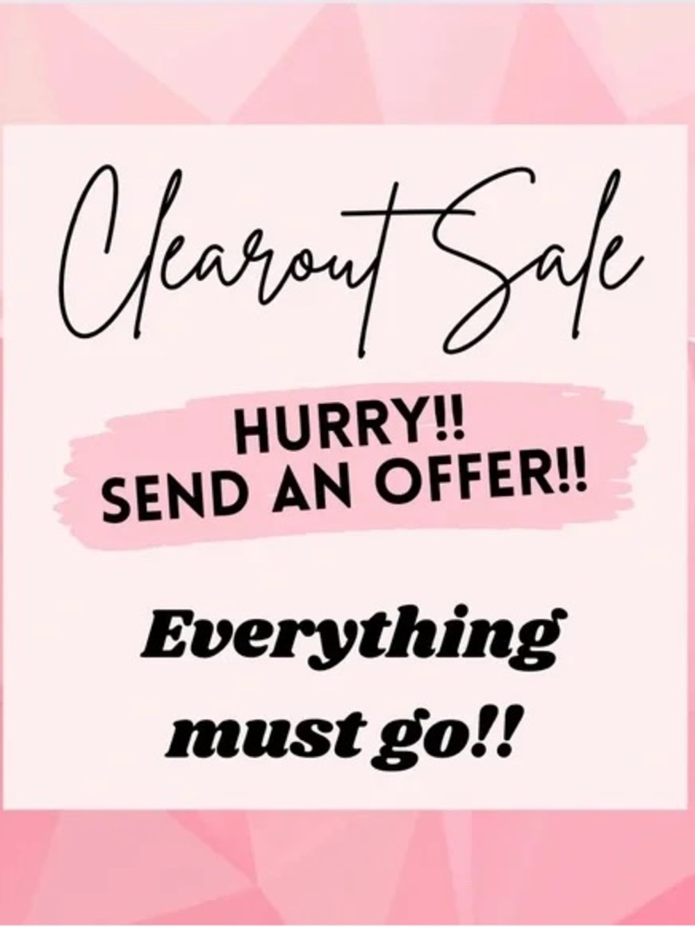 Clearout Sale